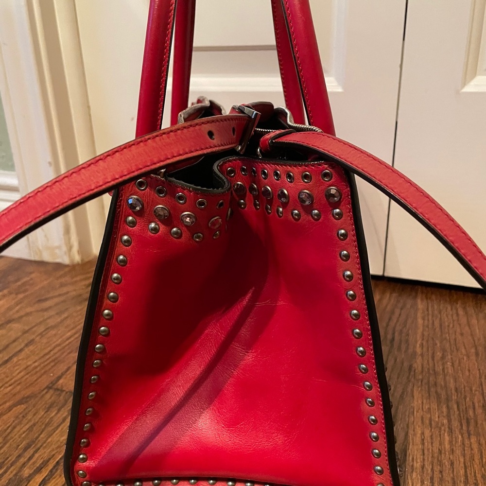 Prada red handbag - Picture 5 of 12